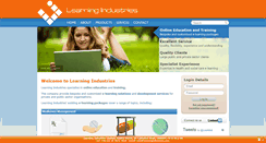 Desktop Screenshot of learningindustries.com